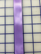 Single Face Satin Ribbon - 7/8-inch Grapewine